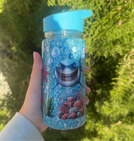 10oz NEMO KIDS SNOW GLOBE WATER BOTTLE ACRYLIC